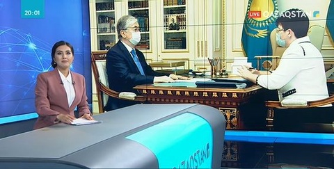 Президент Наталья Годунованы қабылдады