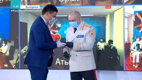 Коронавируспен күресте белсенділік танытқан 343 адам «Халық алғысы» медалімен марапатталды