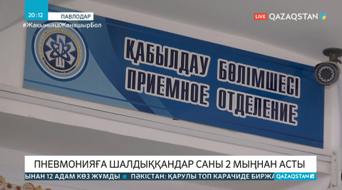 Павлодарда өкпенің қабыну дертіне шалдыққандар саны 2 мыңнан асты