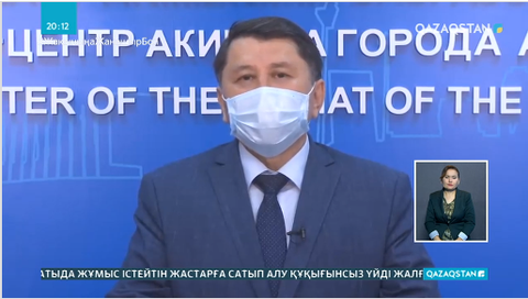 Алматының санитар дәрігері Жандарбек Бекшин коронавирус жұқтырды