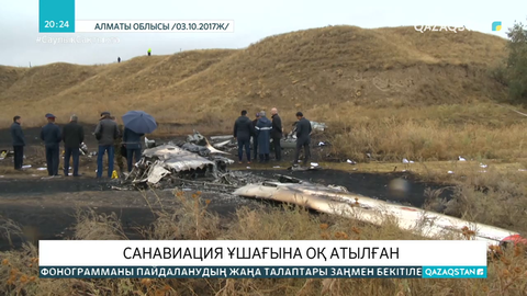 Ұшаққа оқ атылған: 3 жыл бұрынғы санавиация ұшағының апатына қатысты тың деректер шықты