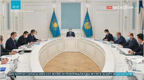 Мемлекет басшысы құқық қорғау органдарын реформалау жөнінде кеңес өткізді