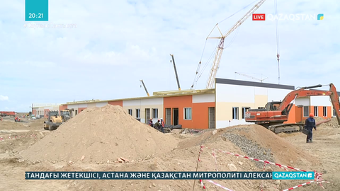 Жезқазғанда жұқпалы аурулар ауруханасы салынып жатыр