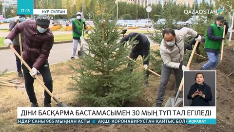 Елімізде жыл сайын 372 млн түп ағаш егіледі