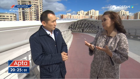 Ұстаздар мен дәрігерлерді не толғандырады? Дәрігер Ғабит Нұрқанұлы мен мектеп директоры Сафура Төлектегі «Apta» төрінде қонақта