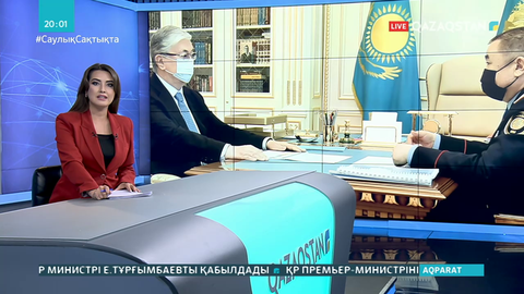 Мемлекет басшысы Ішкі істер министрі Ерлан Тұрғымбаевты қабылдады