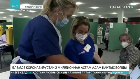 Әлемде коронавирустан 2 миллионнан астам адам қайтыс болды