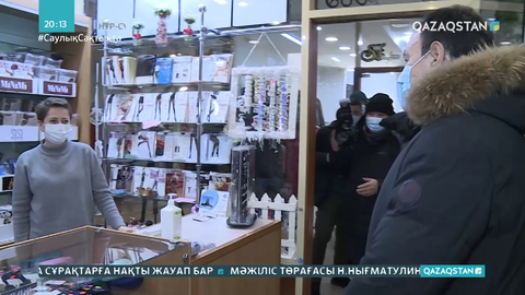 Елордадағы сауда орталықтарында карантин тәртібі тағы түсіндірілді