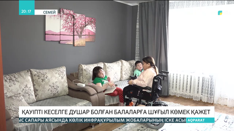 Семейде сирек кездесетін дертке шалдыққан балаларға дәрі жетіспеуде