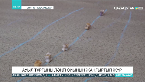 СҚО-да ауыл тұрғыны ләңгі ойынын жаңғыртып жүр