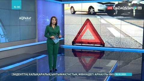Алматыда мас күйінде көлік айдаған жүргізуші полиция қызметкерін қағып кетті