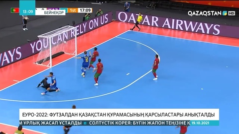 ЕУРО-2022: Футзалдан Қазақстан құрамасының қарсыластары анықталды
