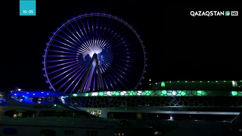 Дубайда әлемдегі ең үлкен шолу дөңгелегі ашылды