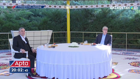 Президент мемлекеттік сапармен Ашхабадқа барды