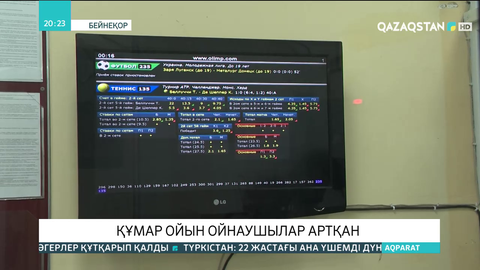 Елімізде құмар ойын ұйымдастаратын компаниялардың табысы 35 млрд теңгеден асқан