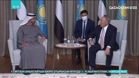Нұрсұлтан Назарбаев Абу-Дабидің тақ мұрагерімен кездесті