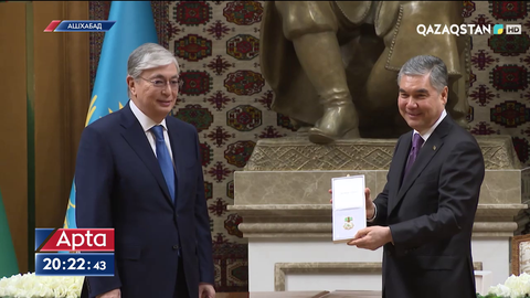 Мемлекет басшысының Түрікменстанға жасаған мемлекеттік сапарына шолу