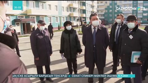 Асқар Мамин Жамбыл облысына жұмыс сапарымен барды