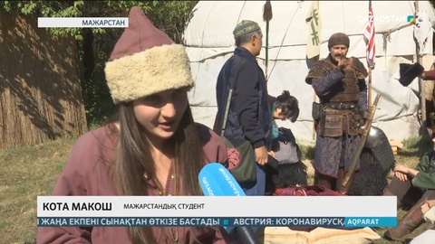 Венгрияда қазақтың ұлттық бұйымдарына сұраныс көп