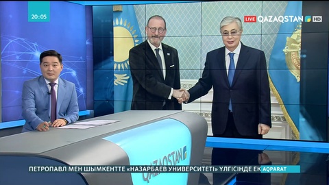 Президент Еуропа Кеңесі Парламенттік ассамблеясының төрағасы Рик Демсті қабылдады