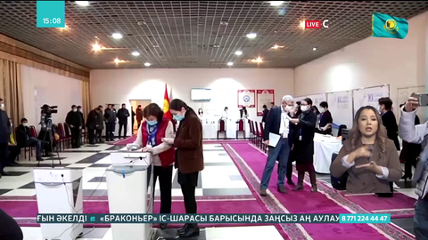 Қырғызстанда бес партия парламенттік сайлау нәтижесін мойындамай отыр