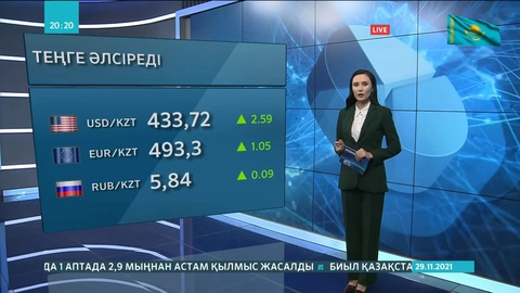 Ұлттық валютаның долларға шаққандағы құны әлсіреп жатыр