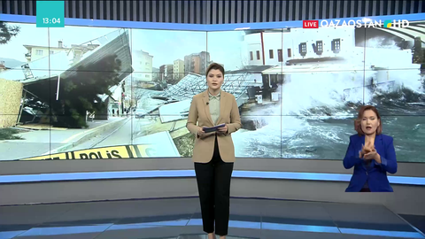 Түркияда дауыл салдарынан  әуе және кеме қатынасы тоқтатылды