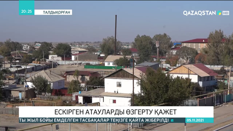 Қазақстанда 6500- ге жуық идеологиялық тұрғыдан ескірген атау бар