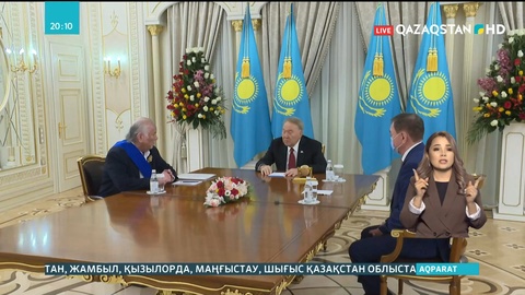 Елбасы жазушы Дулат Исабековпен кездесті