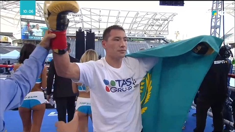 Боксшы Жәнібек Әлімханұлының келесі қарсыласы анықталды