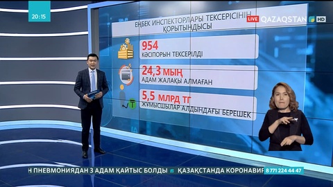 Елімізде мыңға жуық кәсіпорын жұмысшыларына жалақы төлемеген