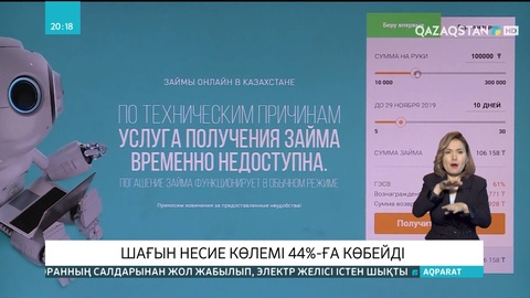 Шағын несие көлемі 44%-ға көбейді