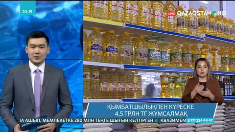 Қымбатшылықпен күреске 4,5 трлн теңге жұмсалмақ