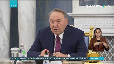 Елбасы Қырғыз Республикасы министрлер кабинетінің төрағасын қабылдады