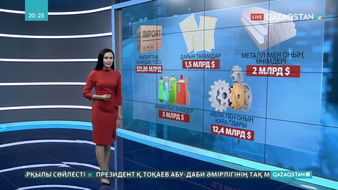 Қазақстанда импорт үлесі азаймай тұр