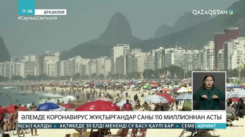 Әлемде коронавирус жұқтырғандар саны 110 миллионнан асты