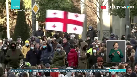 Грузия оппозициясының лидері Ника Мелия тұтқындалды