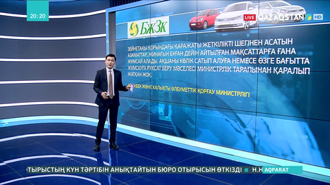 Зейнетақы ақшасын көлік сатып алуға пайдалану бойынша министрлік жауап берді