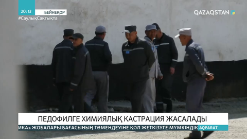 Жамбыл облысында педофилге химиялық кастрация жазасы қолданылады