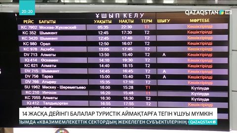 14 жасқа дейінгі балалар туристік аймақтарға тегін ұшуы мүмкін