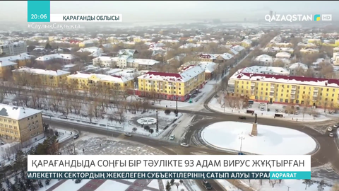 Ақтөбе облысы мен Қарағанды қаласы «қызыл» аймаққа енді