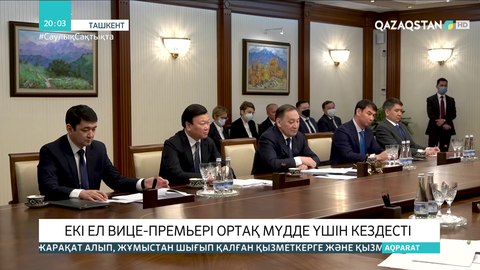 Қазақстан мен Өзбекстан вице-премьерлері ортақ мүдде үшін кездесті