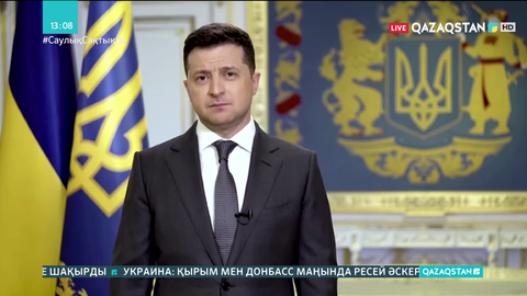 Зеленский Путинге Донбасста келіссөз жүргізуді ұсынды