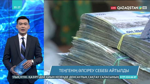 Теңгенің әлсіреу себебі айтылды