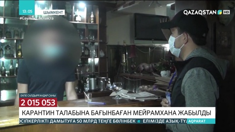 Шымкентте карантин талабына бағынбаған мейрамхана жабылды