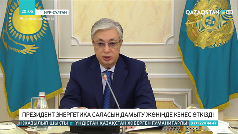 Президент энергетика саласын дамыту жөнінде кеңес өткізді