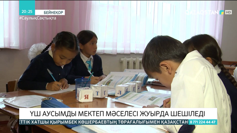 Алматы облысында үш аусымды мектеп мәселесі жуырда шешіледі