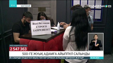 Қостанай облысында 500 адамның карантин шараларын сақтамағаны анықталды