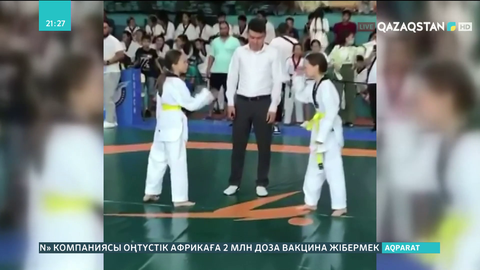 Таеквондо: Финалға шыққан егіздер төбелесуден бас тартты