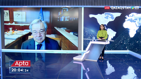 Қазақстан Президенті БҰҰ Бас хатшысымен келіссөз өткізді